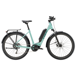 2025 Trek Allant+ 5 Lavt innsteg, Sage Blue, 545Wh